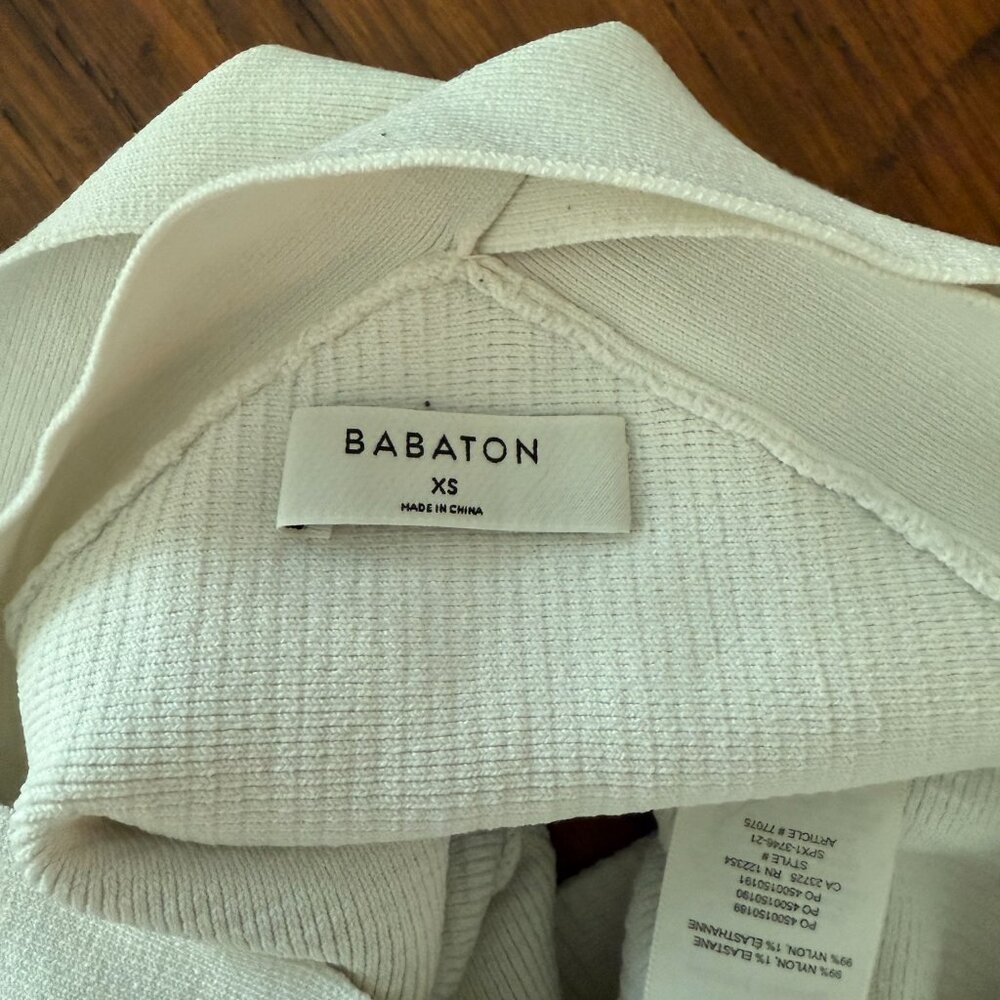 Aritzia Babaton Sculpt Knit Criss Cross Cropped Tank Top‎ - Picture 5 of 5